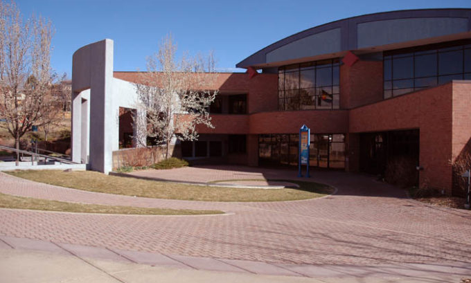 Exterior of the Arvada Center Building by Saunders Construction