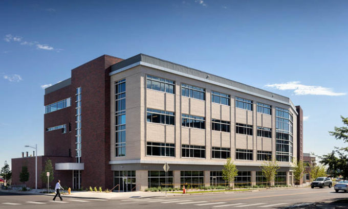 LEED Certified CU Denver Bioscience 2 Exterior