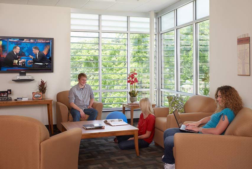 Higher Ed Building CSM Maple Hall Lounge