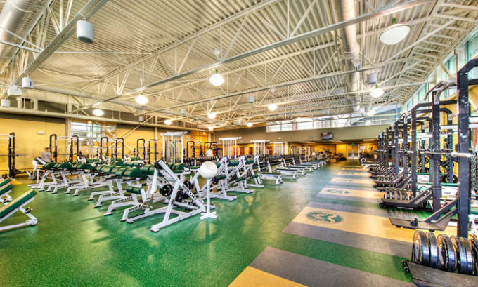 Sustainable Building CSU Indoor Practice Facility Gym