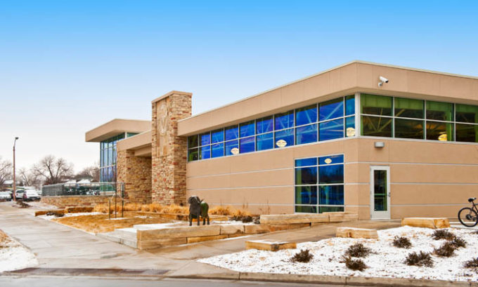 Sustainable Building CSU Indoor Practice Facility Exterior