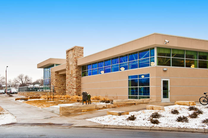 Sustainable Building CSU Indoor Practice Facility Exterior