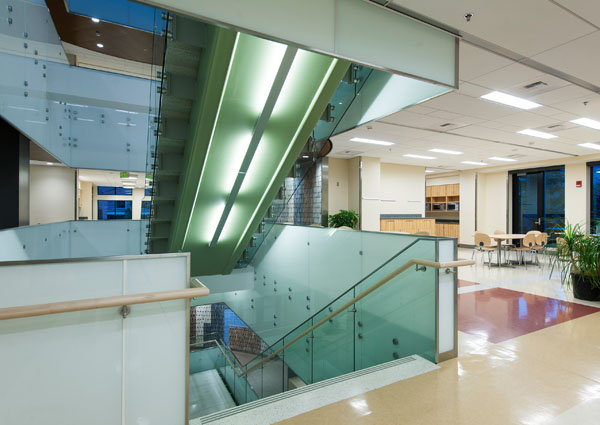 CU Boulder JILA stairs