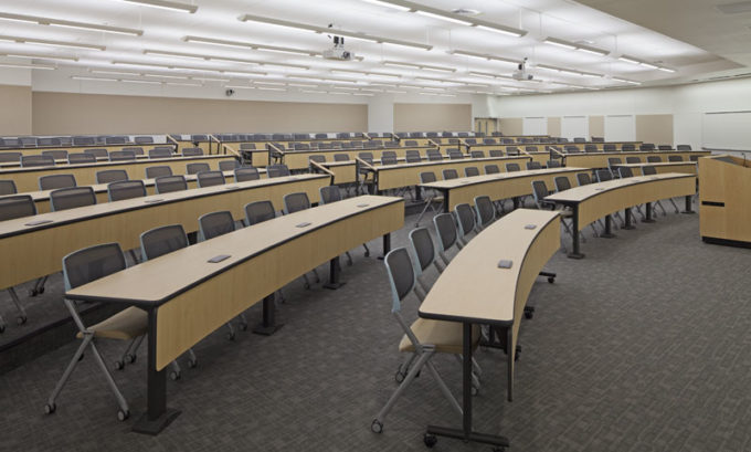 University of Colorado Denver Student Commons Building Classroom