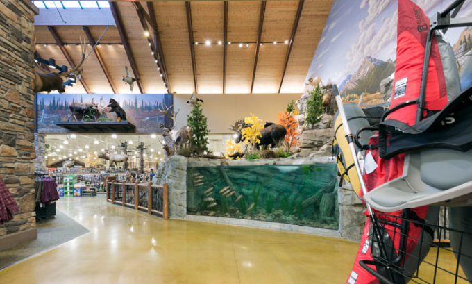 Cabela's on sale shoe department