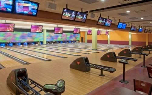 Celebrity Lanes Bowling Alley Lanes by Saunders Construction Company