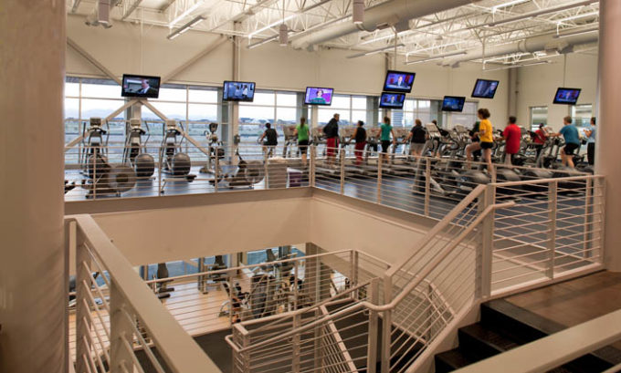 LEED Certified Central Park Recreation Center Exercise Bikes