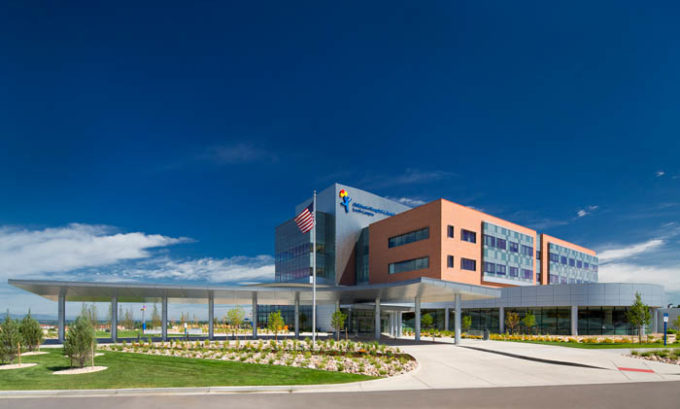 Healthcare Building Children's Hospital South Exterior