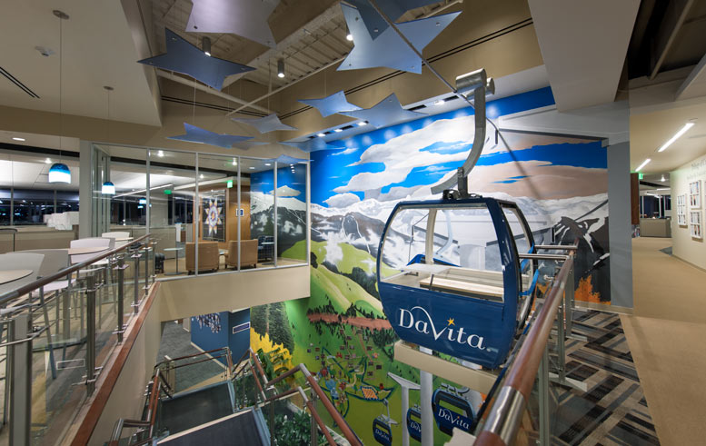 LEED Certified DaVita Headquarters Denver Interior