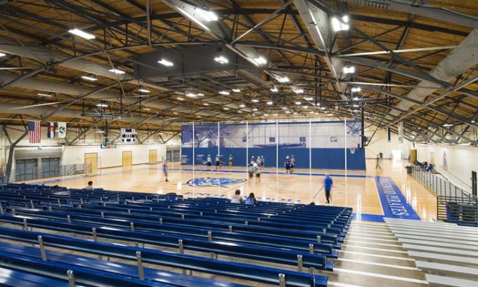 Sustainable Building Englewood Campus Basketball Courts