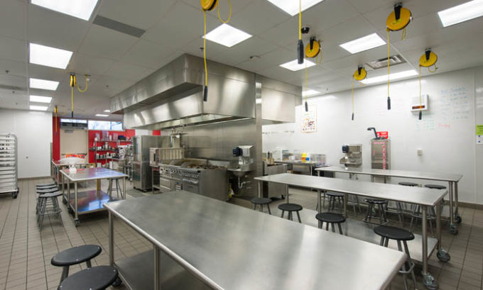 Englewood Campus Kitchen by Saunders Construction