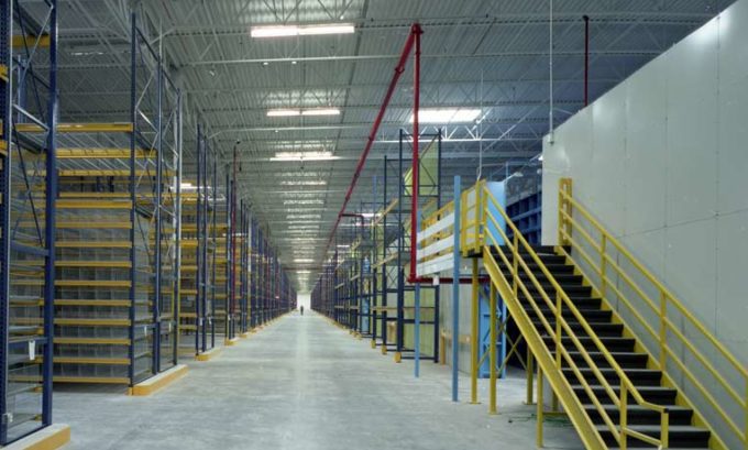 Manufacturing Facility for General Motors Parts Distribution Center Interior