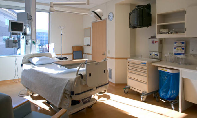 Healthcare Building Good Samaritan Medical Center Patient Room