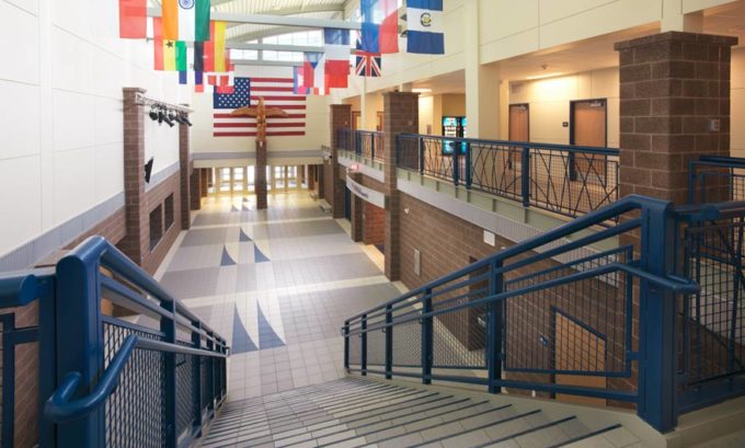 Hinkley High School Hallway Renovation