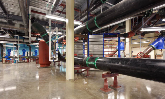 LEED Certified NCAR Supercomputer Interior Pipes