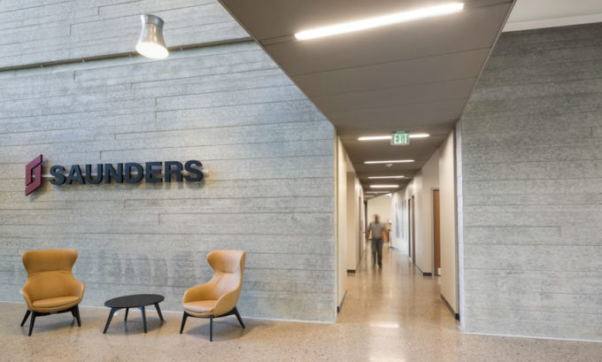 saunders headquarters lobby