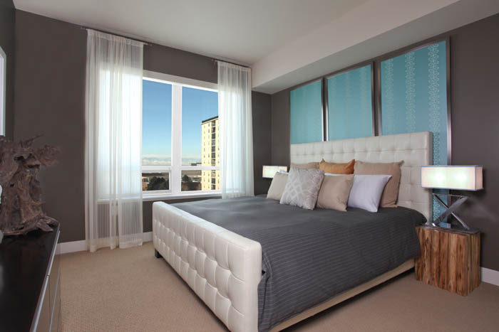 Sustainable Building Seasons Cherry Creek Lounge Master Bedroom