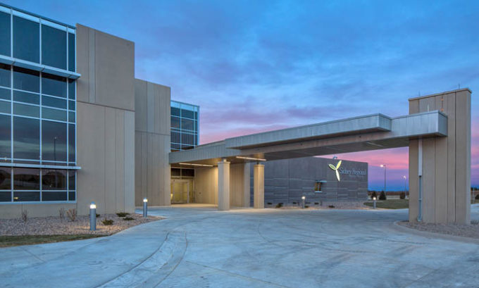 LEED Certified Sidney Regional Medical Center Building Exterior