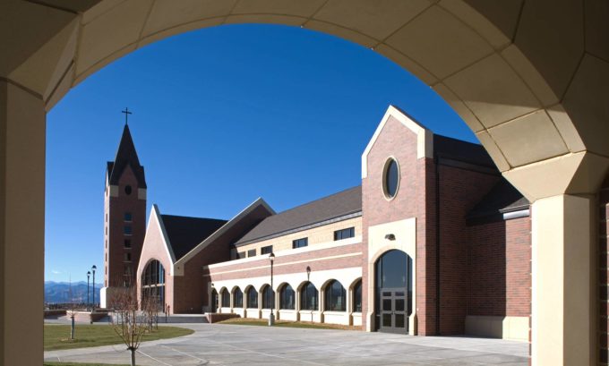 Valor Christian School Exterior Arch
