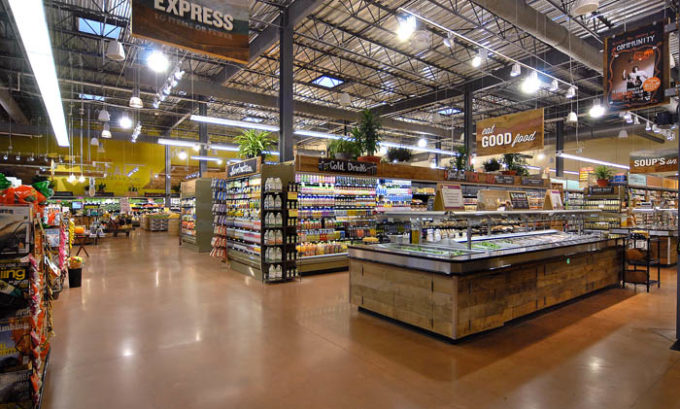 Whole Foods Interior Store from Design-Build Project