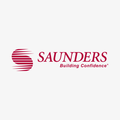 1990s logo for Saunders Construction