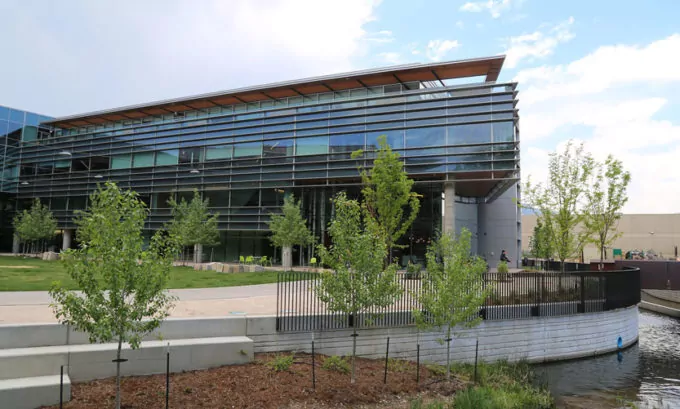 Google Campus building exterior in Boulder