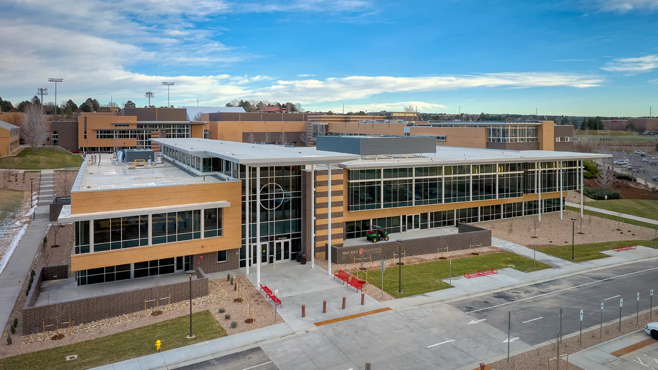 Regis Jesuit High School Science and Innovation Center exterior building