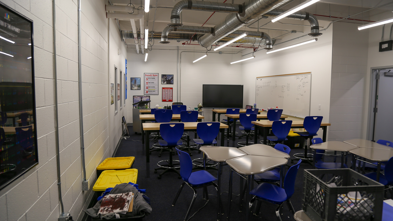 Sheridan CTE classroom