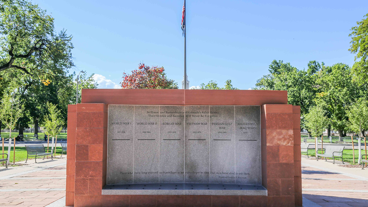 Veterans Park memorial